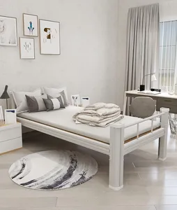 Khung giường đơn bằng sắt, giường đơn đơn giản, giá rẻ - Product Image 5