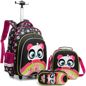 Jasminestar 3 In 1 Set 3d Unicorn Trolley School zaino per ragazzi ragazze Cute Pull Rod Fashion Set <span class=keywords><strong>di</strong></span> <span class=keywords><strong>zaini</strong></span> <span class=keywords><strong>di</strong></span> grande capacità - Product Image 5