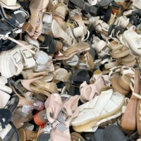 S14 Chaussures d'Occasion Vente en Gros Sandales Femme Seconde Main Été Pantoufles Dames Ballots Mixtes Sandales Plates