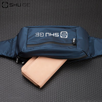 Sac banane de sport en PU imperméable grande capacité, prêt à être expédié, avec logo personnalisé, pour la course, la gym, le fitness et l'entraînement en extérieur
