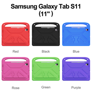 Étui de tablette pour enfants en mousse EVA antichoc pour Samsung Galaxy Tab <span class=keywords><strong>S11</strong></span> 11 pouces SM-X730 X736 2025 Housse avec béquille et poignée - Product Image 6
