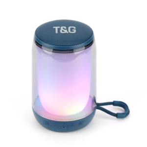 Chengtai T & G-minialtavoz inalámbrico portátil de fábrica, con luz LED y Correa, subwoofer, caja de sonido TG346, novedad de <span class=keywords><strong>2022</strong></span> - Product Image 2