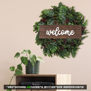 Guirnalda Verde Artificial para Decoración de Puerta, Guirnalda de Simulación, Cifrado de Flores de Plástico, Narciso, Cono de Pino, Guirnalda de Plantas de Navidad - Product Image 4