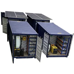 40ft सौर संचालित प्रशीतित कंटेनर फ्रीजर tepmerature ठंडे कमरे