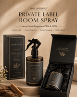 Spray d'ambiance écologique en aérosol à marque privée, logo personnalisé, OEM, parfum longue durée, emballage cadeau, parfum liquide à base d'huile