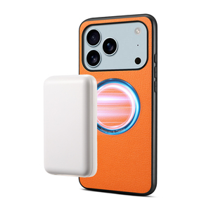 Funda Protectora Híbrida Premium Denior para PC, Carcasa Magnética de Cuero PU con Textura Litchi para <span class=keywords><strong>iPhone</strong></span> Series 17, 16, 15, 14, 13 y 12 - Product Image 5