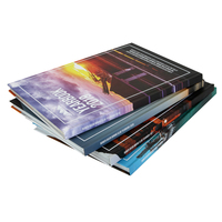 Libro de tapa dura de alta calidad Servicio de impresión para colorear offset en papel Kraft Precio de fábrica para uso en paquetes