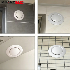 Rejilla <span class=keywords><strong>de</strong></span> Ventilación Interior Redonda <span class=keywords><strong>de</strong></span> Plástico ABS Blanco <span class=keywords><strong>de</strong></span> Alta Calidad, Difusor, Salida <span class=keywords><strong>de</strong></span> Aire para Sistemas <span class=keywords><strong>de</strong></span> Ventilación HVAC - Product Image 6