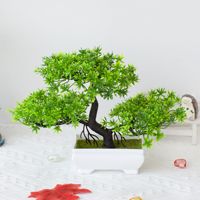Mini Bonsaï en plastique, artificiel, décoratif, petit arbre bonsaï, plantes