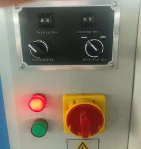 Đầy Màu sắc PVC uPVC Vinyl cửa sổ hồ sơ Maker đôi-đầu Máy hàn liền mạch PLC động cơ thành phần cốt lõi cho Cửa Cửa sổ - Product Image 5