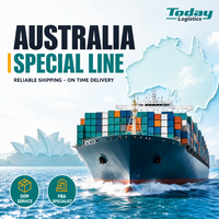 Transitaire maritime FCL LCL Chine-Australie, livraison express par conteneur, contrôle qualité, reconditionnement, suivi des envois