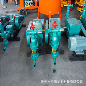 เครื่องอัดฉีดปูนยึดเกาะแบบลูกสูบเดี่ยว รุ่น Bw50-3 สำหรับงานอัดฉีดในอุโมงค์ สีเขียว บำรุงรักษาง่าย - Product Image 3