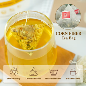 Thé au citron et au gingembre OEM avec curcuma, 100% naturel, à base de plantes, favorise le bien-être des femmes, sans caféine, 10 sachets - Product Image 5