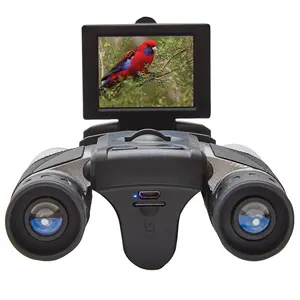 كاميرتان بعدسات رقمية HD يمكن تركيبهما على حامل ثلاثي القوائم بشاشة LCD مقاس 2 بوصة ومسجل صور فيديو 10×25 بدقة 40 ميجابكسل بعدسات للأطفال
