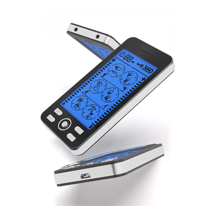 Unit TENS Layar Sentuh Dua Saluran 24 Mode Perangkat Terapi Digital Layar LCD Isi Ulang USB Multi Mode Pulsa Elektronik - Product Image 3