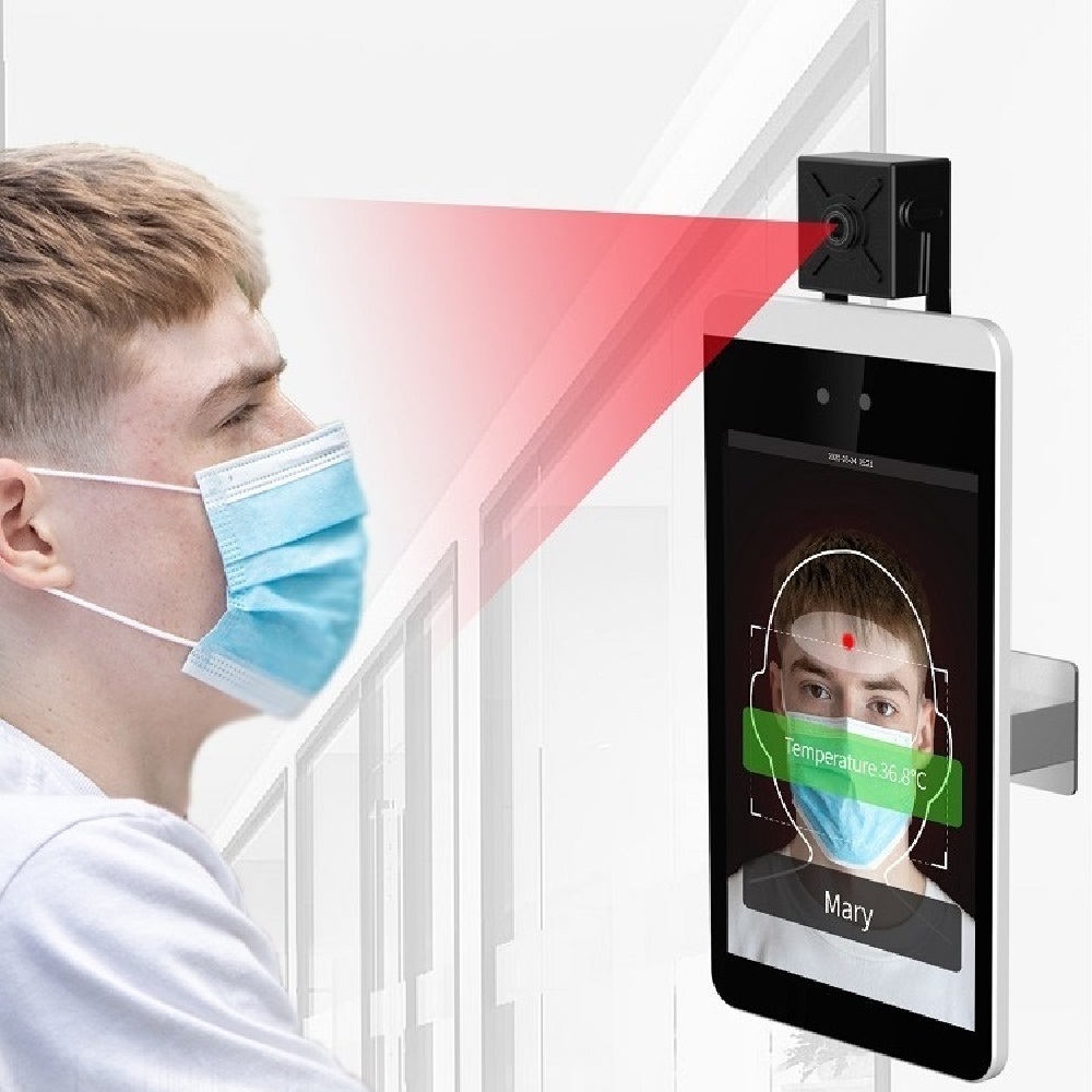 LIEN Non-contact Face Recognition Access Control Attendance Displays Software In Stock