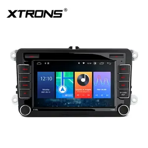 Xtrons 7 Inch 2din Auto Gps Navigatie Voor Vw Golf/Passat B6 B7 Met Carplay Dsp Android Auto Stereo