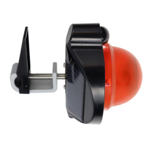 <b>Solar</b> <b>Powered</b> Led Warning Light F02 0001 Pole Mount Ip65 Traffic Alert <b>Lamp</b> - Product Image 5
