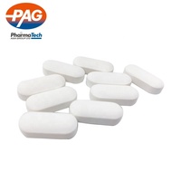 C vitamini tabletleri Private Label özel bağışıklık takviyesi 1000mg beyaz veya krem rengi yuvarlak kaplamalı Tablet OEM ODM