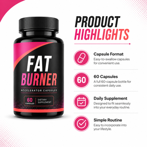Offre Spéciale : Capsules d'Extrait de Garcinia Cambogia et de Vinaigre de Cidre de Pomme – Accélérateur Thermogénique Brûleur de Graisse Bio pour Adultes - Product Image 3