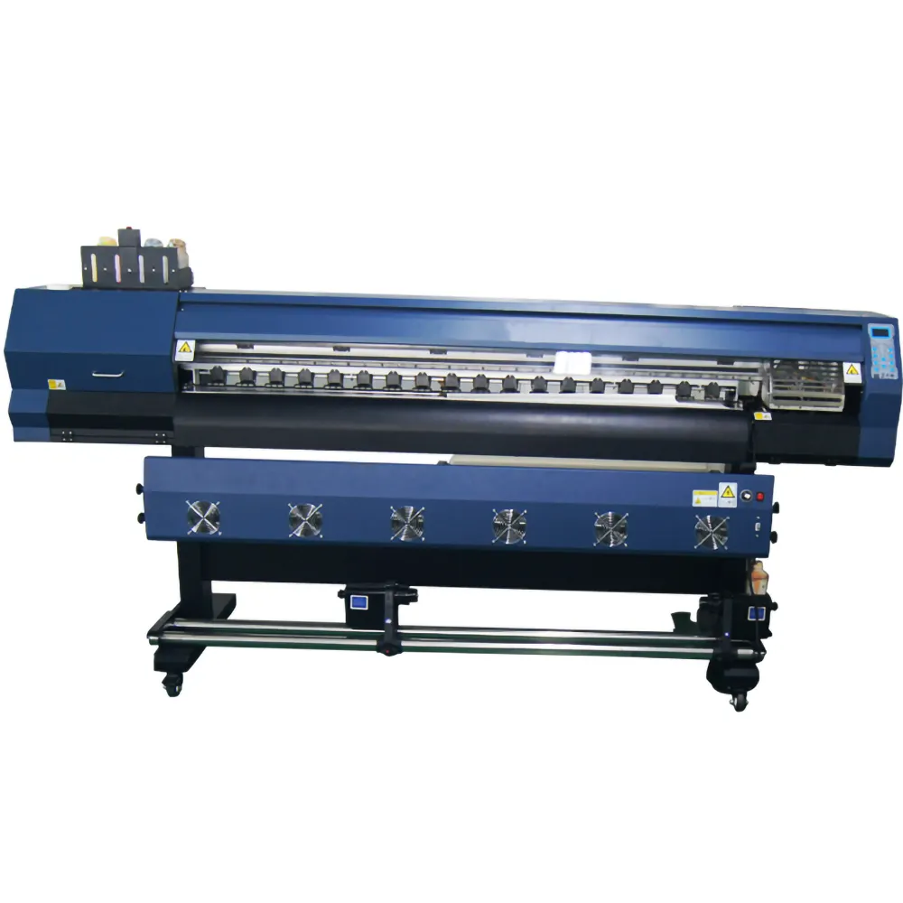 Impresora de inyección de tinta digital textil inteligente de precio competitivo Impresora de sublimación de gran formato de 1,9 m