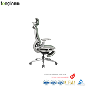 Chaise de bureau ergonomique de luxe au design moderne en gros, avec <span class=keywords><strong>repose</strong></span>-pieds, pivotante à 360°, réglable en hauteur, chaise de jeu - Product Image 6