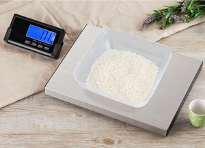 공장 도매 스테인레스 스틸 180kg 방수 플랫폼 바닥 전자 저울 디지털 계량 애완 동물 우편 저울 - Product Image 5