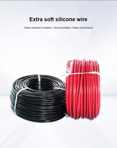 BEEFLYPOWER 4/5AWG 20mm&sup2; Pv <strong>Wire</strong> Cables Solar Tinned <strong>Copper</strong> Flexible Cable Moisture-proof Silicone <strong>Wire</strong> - Product Image 5