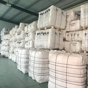 Polypropylene dệt lớn fibc số lượng lớn, siêu bao, Túi Jumbo, với đầu điền vào vòi và đáy phẳng