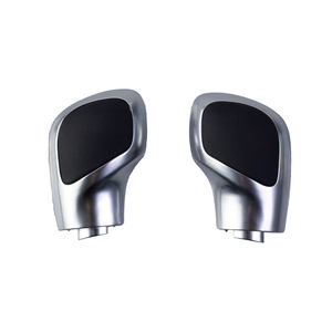Cache-poignée de levier de vitesse automatique Volkswagen, noir mat, en plastique, ergonomique, style suède perforé, remplacement pour levier de vitesse DSG - Product Image 4