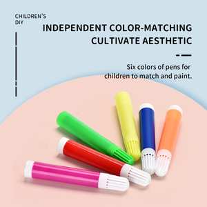 Bambini di colore della penna della pittura del giocattolo del Puzzle di attività educativa della frazione magnetica giocattolo educativo per i bambini ragazzi e ragazze - Product Image 5