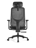 Chaise de bureau pivotante en maille JOHOOFURNITURE, blanche, pour invités, confortable, durable et respirante, vente en gros