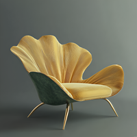 Canapé simple fait à la main rétro nordique chaise longue de loisirs français de luxe pour salle à manger hôtel école hôpital-salon polyvalent