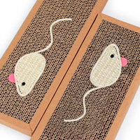 Planche à gratter murale en forme de L personnalisée en gros Planche à gratter pour chat en sisal Planche à gratter pour chat en carton