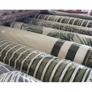 Kumaş stok Lot: pamuk/keten 15 baskı 235g/yd dokuma 60"