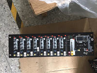 Console audio analogique professionnelle GAX-K12 à 12 canaux, montée en rack, intégrée avec des effets