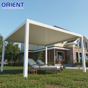 Pérgola de Aluminio con Recubrimiento en Polvo, de Alta Resistencia, para Jardín, con Estética Duradera Pérgola de Aluminio para Exteriores Moto - Product Image 2