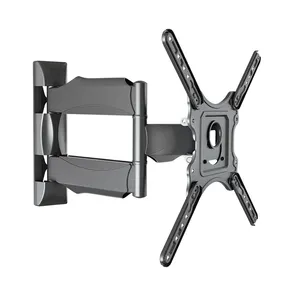 P4 VESA 400X400MM Full Motion Led Tv Rack Lcd TV Bracket Rack Tv Bracket Wall Mount