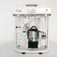 Filtre minéral à 6 étapes Système de purification de l'eau 600GPD Membrane et filtre RO intégrés Source Filtre purificateur d'eau domestique