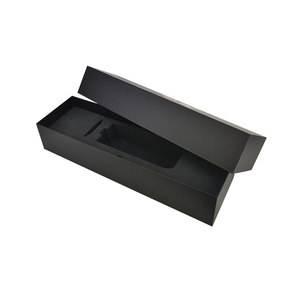 Sang Trọng Biểu Tượng Tùy Chỉnh Nổi Màu Đen Từ Hộp Quà Tặng Có Thể Tái Chế Cứng Cứng Cứng Bao Bì Các Tông Với Nam Châm Nắp - Product Image 6