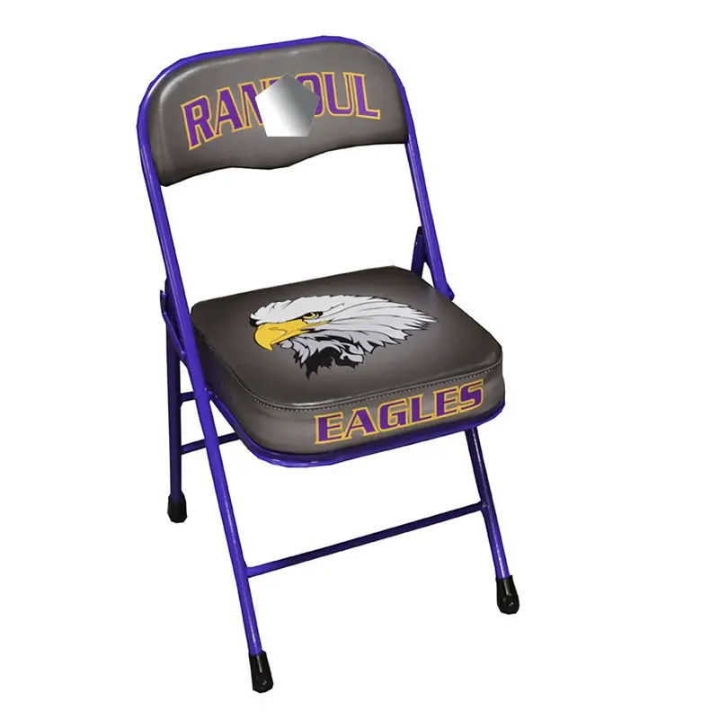 Custom Team Sideline Chair Digital Print Advertisement Chair for Basketball Sport Game