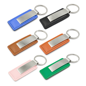 Wholesale Promotional Business Personalized Design Gifts Engraved Car Brand Logo Keyring Metal Pu <b>Custom</b> Leather <b>Keychain</b> - Product Image 6