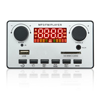 12V para amplificador de placa decodificadora de Audio 80W + 2*40W Control de Motor Pantalla a Color Función de grabación de llamadas sin pérdidas