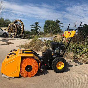 جرافة ثلج صغيرة 1000 مم تعمل بالبنزين، معدات إزالة الثلوج محمولة باليد، جرافة ثلج تُدفع باليد - Product Image 1