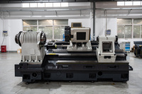 Tour CNC HT300 à usage moyen avec lit incliné à broches simples et système de contrôle Siemens Machine de tournage CNC WF-ET205Y Siemens