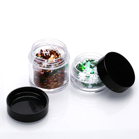 Pot de poudre PS Premium 7g 10g 12g 15g 30g 60g 120g 240g 500g – Contenant anti-fuite pour poudre libre et poudre fixante