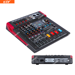 Console de mixage micro/ligne <span class=keywords><strong>série</strong></span> NK 4/6/8/12 canaux avec lecteur USB/SD, égaliseur musical 2 bandes, 99 DSP, alimentation fantôme 48 V pour <span class=keywords><strong>club</strong></span>/scène/discothèque - Product Image 2