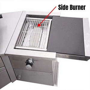 Asador Multifuncional, Ahumador, Brasero, Todo en Uno, Cocina Exterior, Centro de Cocina, Parrilla de Gas de 6 Quemadores con Certificación CE - Product Image 5