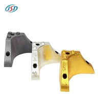 Pied de canapé en plastique Jiashida gris foncé à base large pour canapé sectionnel, vente en gros OEM