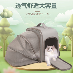 Factory direct supply of <b>cat</b> bags, dog bags, pet bags, rabbit bags, puppy bags, portable <b>backpacks</b>, breathable, stylish, and - Product Image 1
